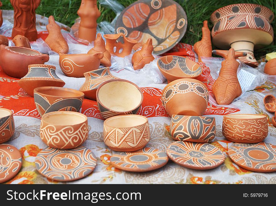 Traditional Ukrainian Cooking Pots