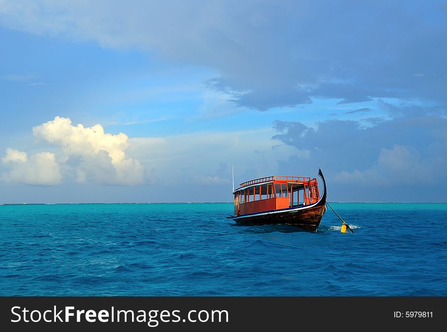 Island of Paradise. White sand beaches with coco-tree and crystal blue water. Maldives. Luxury holidays. Island of Paradise. White sand beaches with coco-tree and crystal blue water. Maldives. Luxury holidays.