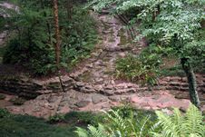 Stone Pathway Royalty Free Stock Photography Stone Pathway Royalty Free Stock Photography