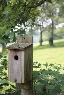 Birdhouse Royalty Free Stock Images