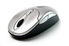 Wireless Computer Mouse Stock Photography