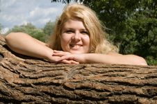 Portrait Of A Young Woman Royalty Free Stock Photography Portrait Of A Young Woman Royalty Free Stock Photography