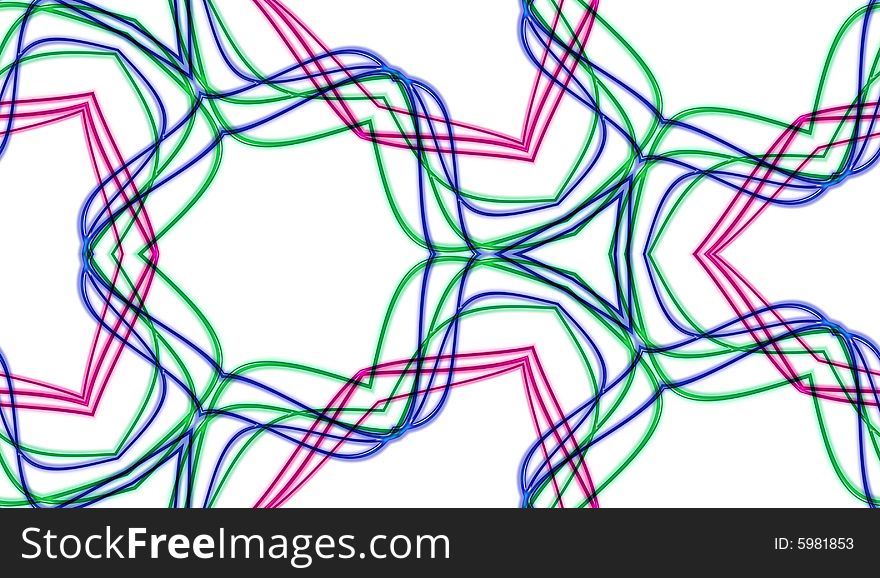 Wavy Line Pattern Background 3