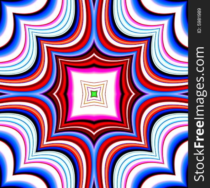 Colour Pattern Tile Background