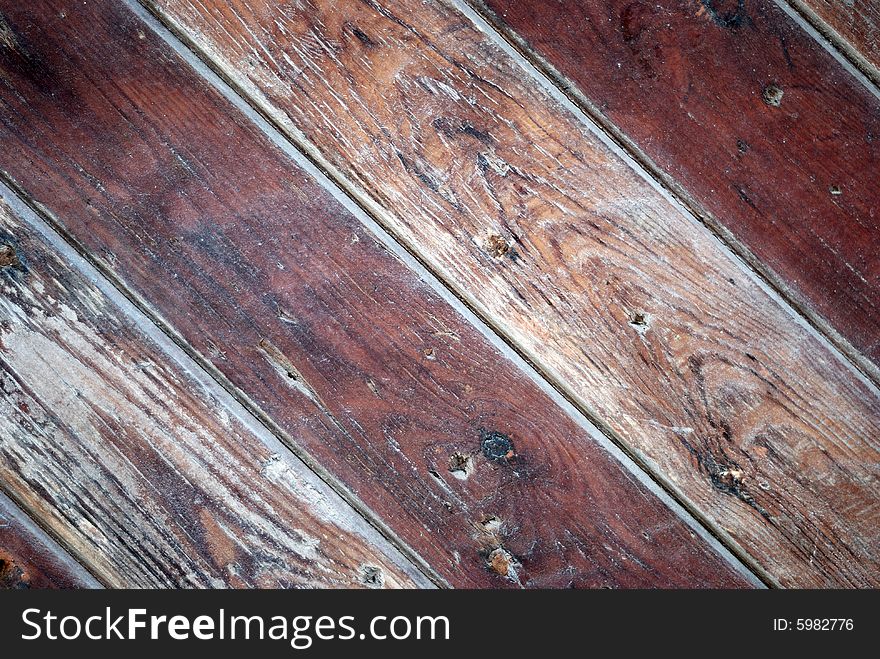 Part of old wooden floor. Part of old wooden floor