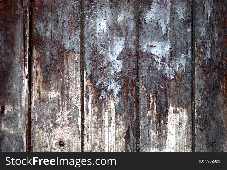 Part of Old Wooden Door. Part of Old Wooden Door