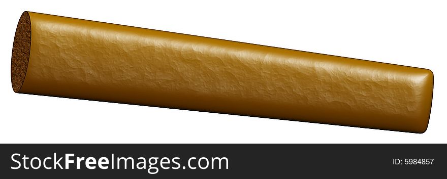 A big  bitmap clip art of a cigar