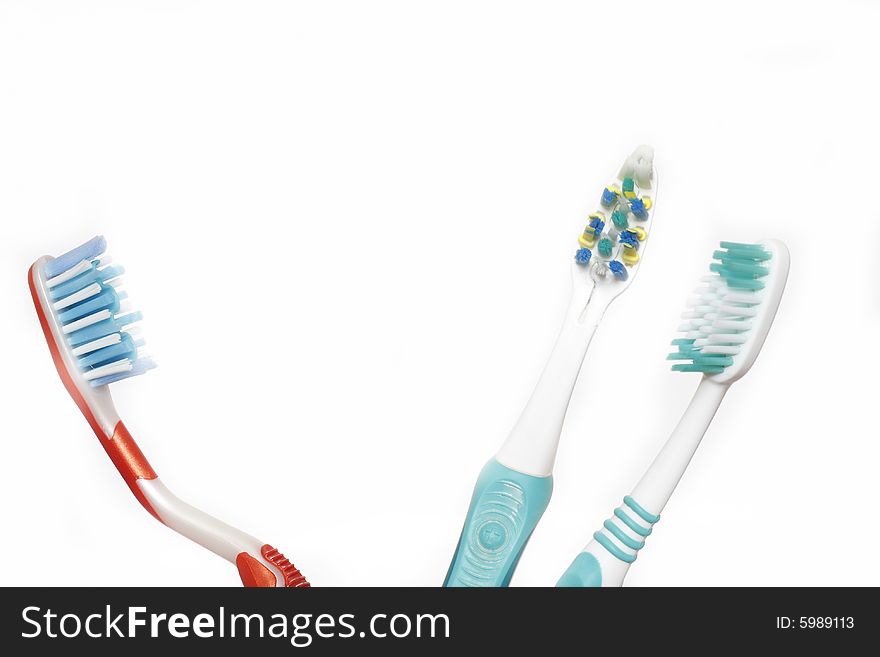 Toothbrush isolated on white background