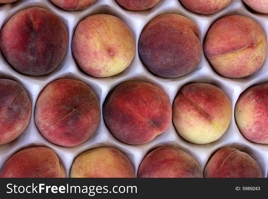 It is a picture of peaches