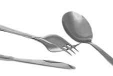 Fork, Spoon And Knife Stock Photos Fork, Spoon And Knife Stock Photos