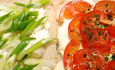 Mozzarella And Tomatoes Stock Photo Mozzarella And Tomatoes Stock Photo
