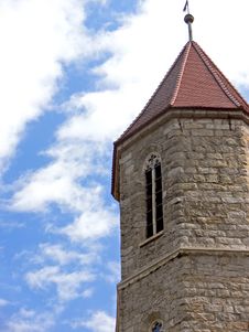 Church Tower Detail Stock Images