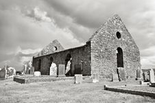 Ruins Of Old Church And Cemetery Stock Image Ruins Of Old Church And Cemetery Stock Image