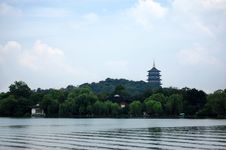 Leifeng Pagoda Royalty Free Stock Image Leifeng Pagoda Royalty Free Stock Image