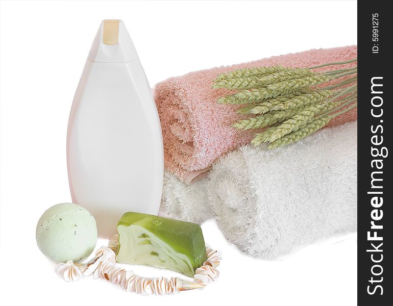 Spa aromatherapy and towels