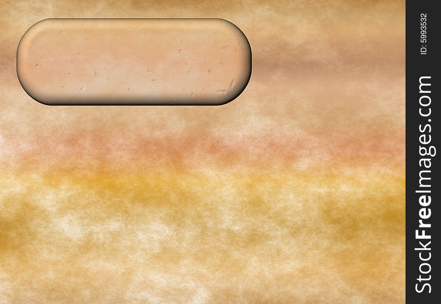 A grunge banner in a rough wallpaper like texture