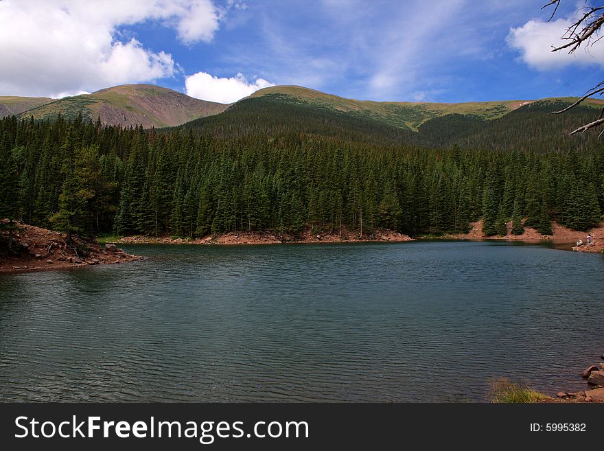 Bear Lake in Colorado - HDR