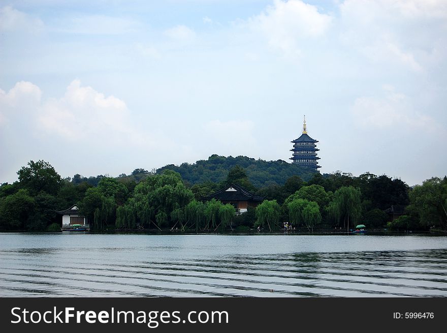 Leifeng Pagoda is a famous tower in West Lake.This pagoda is famous by a old love story.