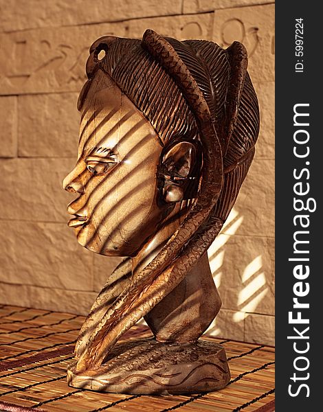 Wooden sculpture from Africa