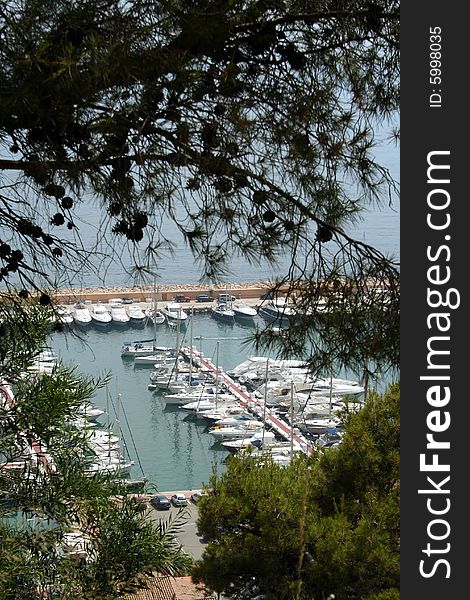 Typical Mediterranean Marina