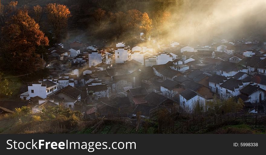 This is a chinese village