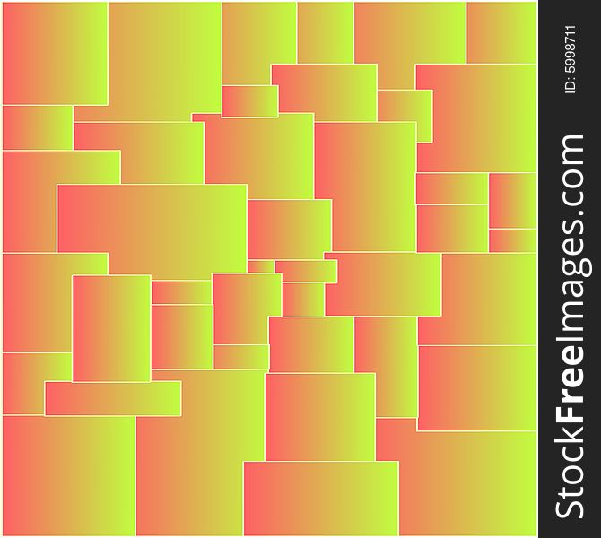 Abstract background from colorful cube