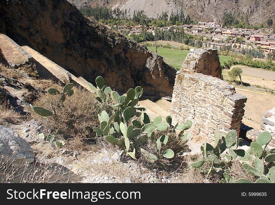 Ruins Of Ollayantambo Peru