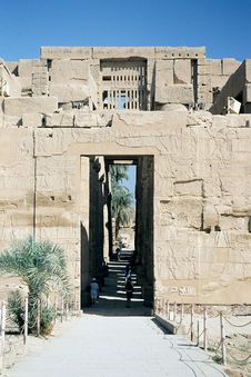 Karnak Temple. Royalty Free Stock Photo Karnak Temple. Royalty Free Stock Photo