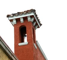 Tower With Tile Roof Stock Photos Tower With Tile Roof Stock Photos