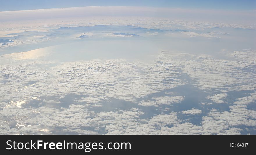 Panoramic aerial view of the north coast of Sicily. Panoramic aerial view of the north coast of Sicily.