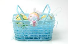Easter Basket Royalty Free Stock Image Easter Basket Royalty Free Stock Image