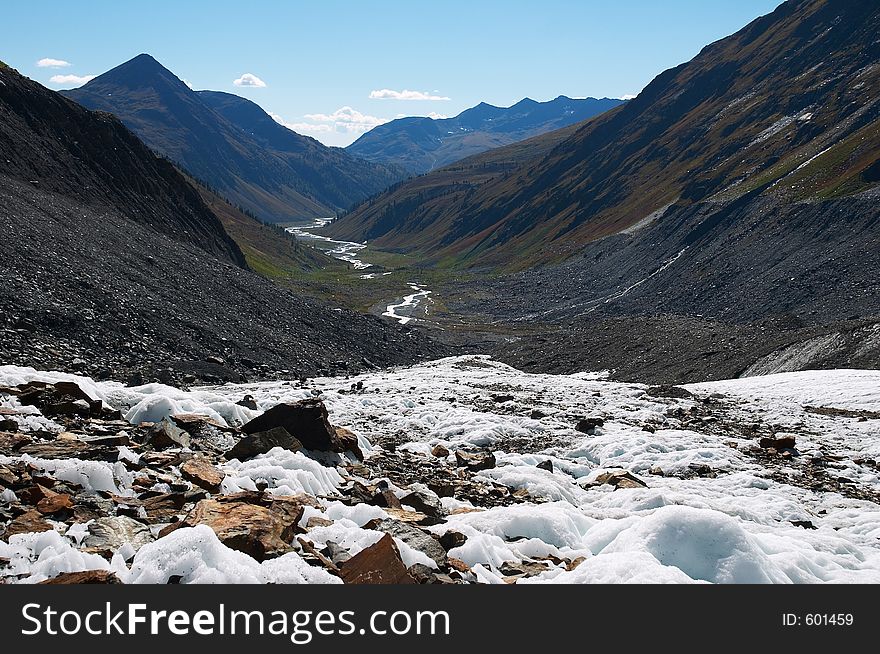 Beautiful mountains landscape.