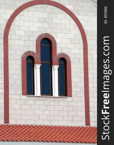 Window of a church
