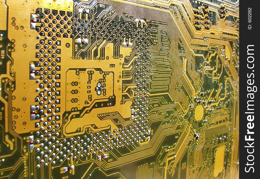 Close up of circuit board. Close up of circuit board