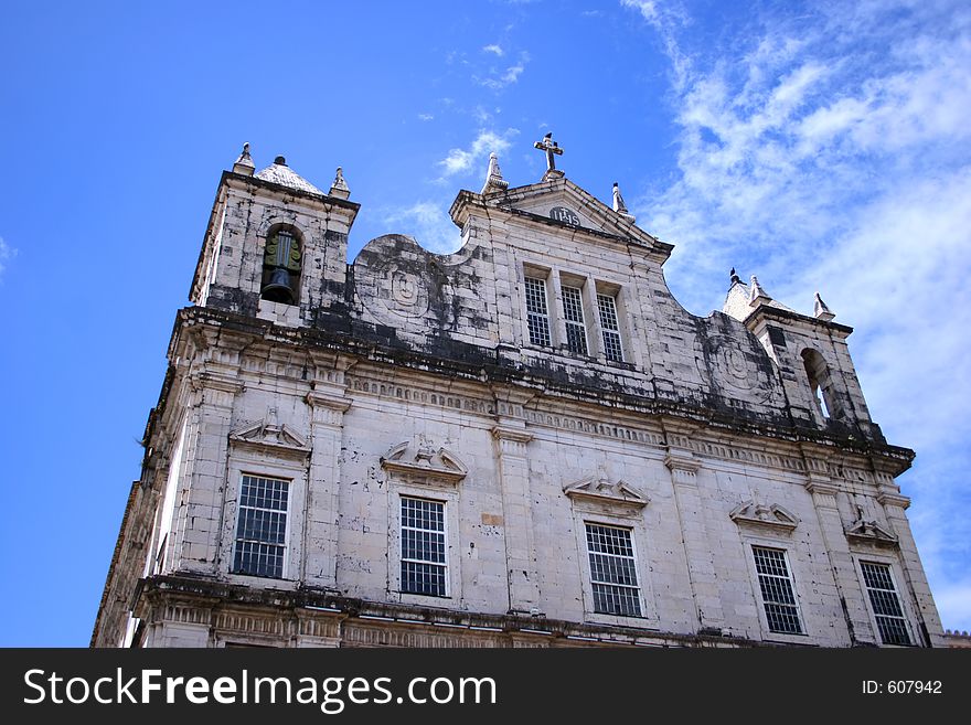 Church building in Salvador, Brazil. Canon EOS 20D. Church building in Salvador, Brazil. Canon EOS 20D