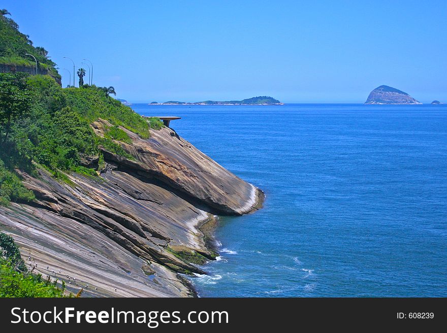 Coast of Rio de Janeiro, Brazil. Coast of Rio de Janeiro, Brazil