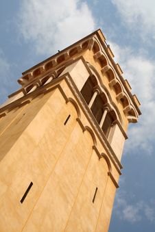 Tower In Taormina Royalty Free Stock Photography