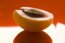 Apricot Slice Stock Photo Apricot Slice Stock Photo