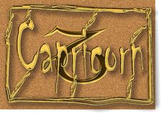 Capricorn, Zodiac Sign Royalty Free Stock Photography