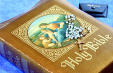 Vintage Holy Bible Stock Photo Vintage Holy Bible Stock Photo
