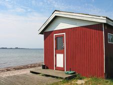 Small Beautiful Summerhouse Stock Photography Small Beautiful Summerhouse Stock Photography
