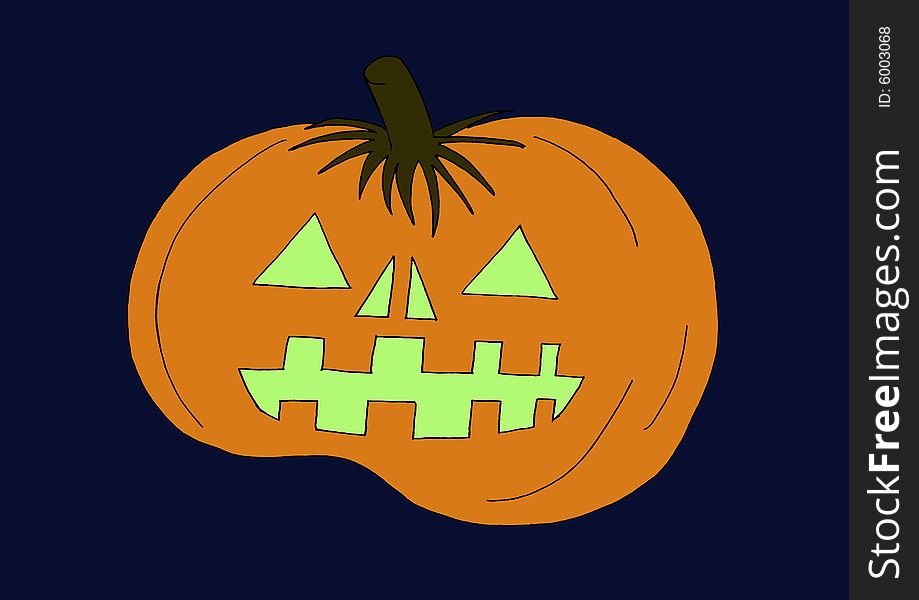A classical symbol of halloween: a terrific pumpkin representative of a human face. A classical symbol of halloween: a terrific pumpkin representative of a human face.