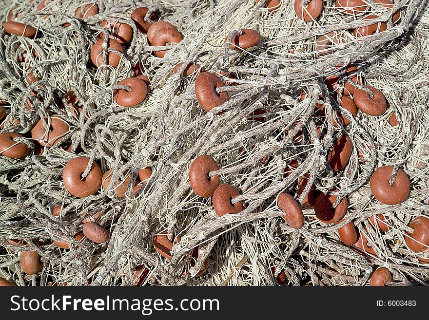 Image of a fishing net