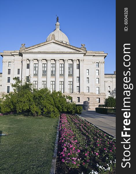 State Capitol of Oklahoma in Oklahoma City. State Capitol of Oklahoma in Oklahoma City.