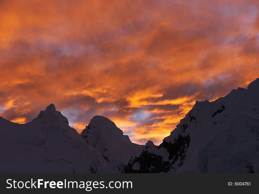 Orange Clouds