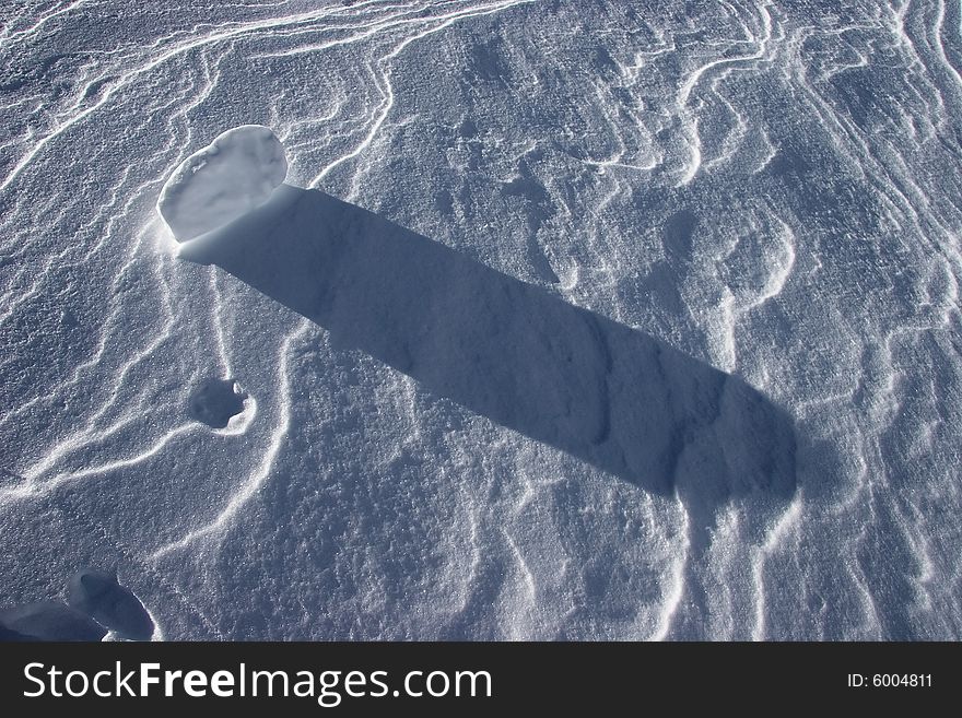 Shadows On Snow