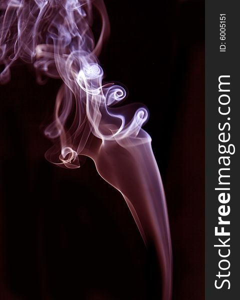 Abstract colorful smoke background