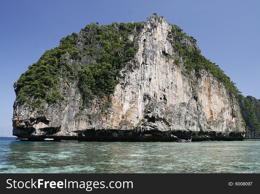 A fantastic seascape at phuket in Thailand. A fantastic seascape at phuket in Thailand
