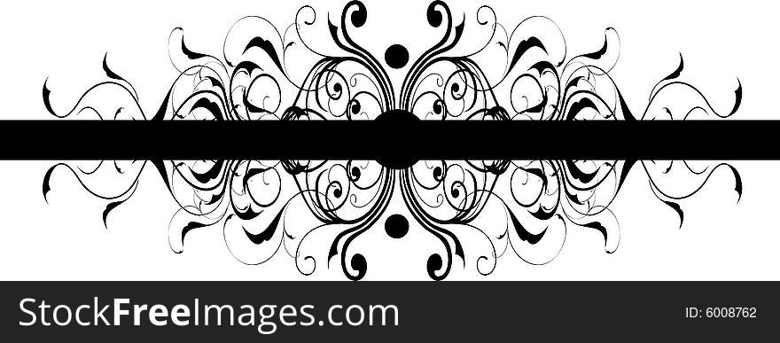 Abstract floral elements for your text. Abstract floral elements for your text.