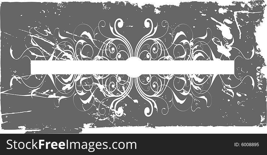 Abstract floral elements for your text. Abstract floral elements for your text.